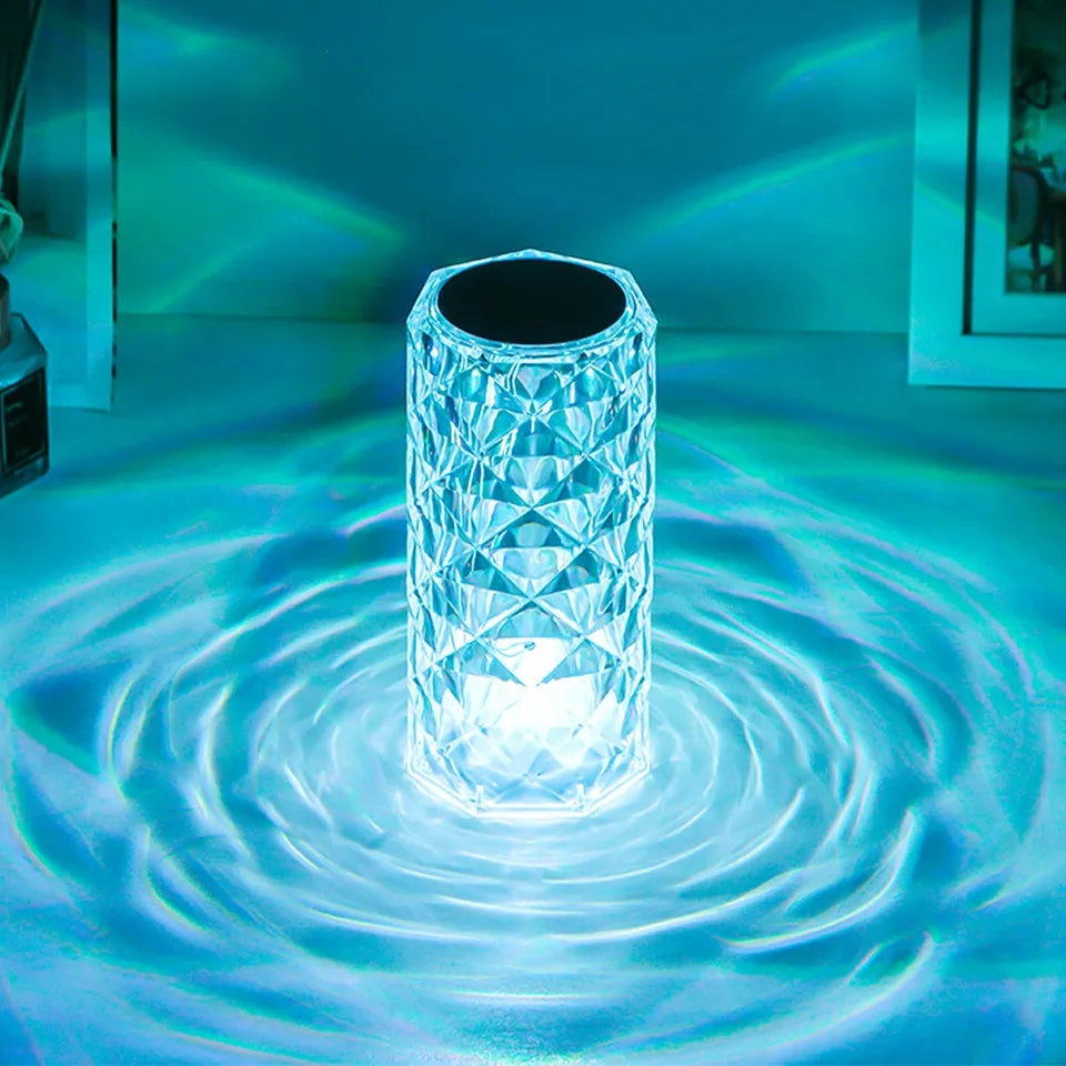 DIAMOND CRYSTAL LAMP