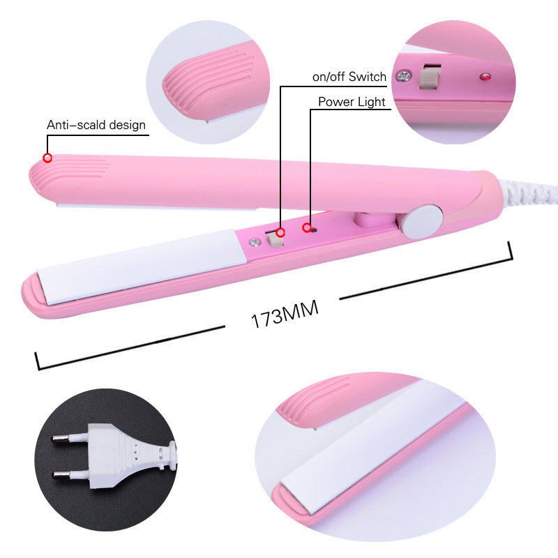 Mini Hair Straightener, Travel Size Portable