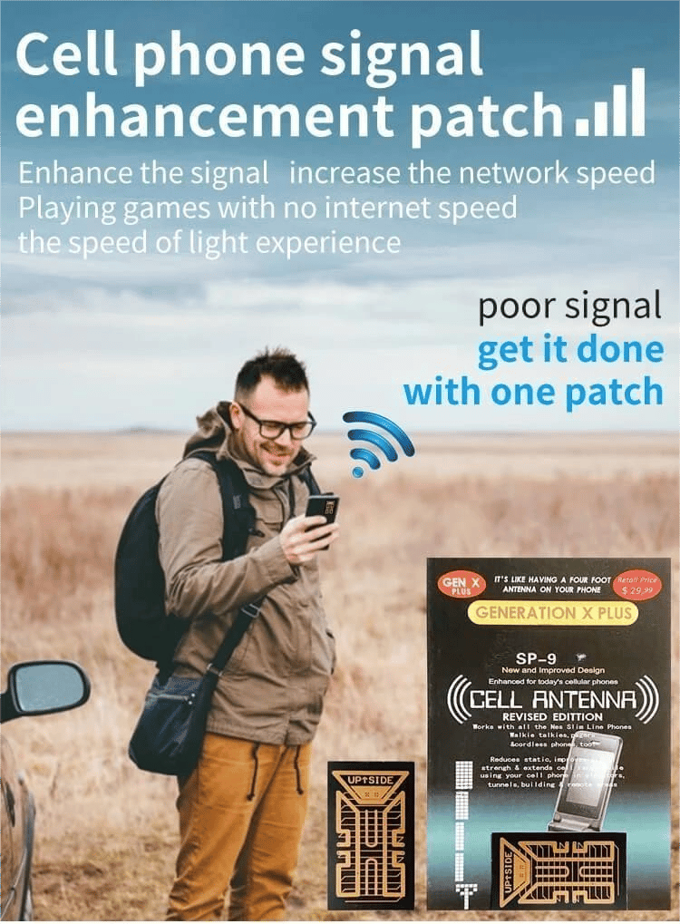 Cell Phone Signal Signal Enhancement Patch