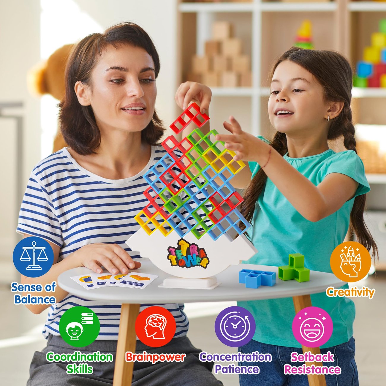 TETRA TOWER - Educational Blocks Toys For All Age