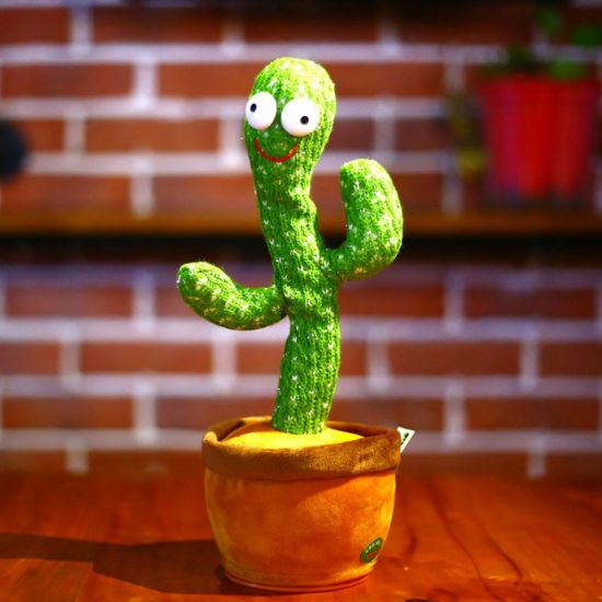 Cute Dancing And Talking Cactus Toy For Kids