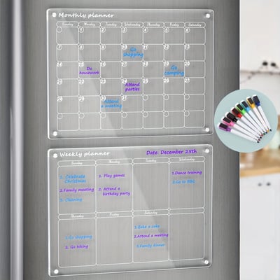 Magnetic Fridge Calendar